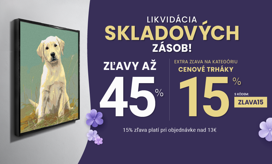 Zľavy až 45 % + naviac zľava 15 %