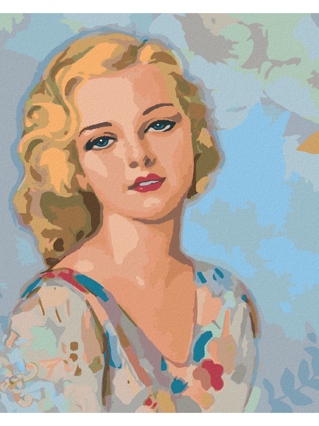 Diamantové maľovanie - VINTAGE ŽENA