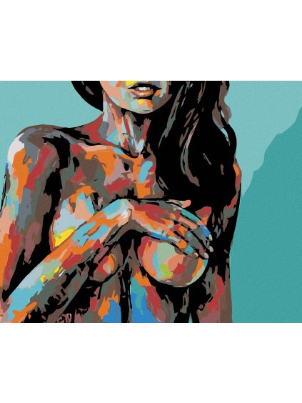 Diamantové maľovanie - MAĽOVANIE PO TELE (Rámovanie bez rámu a bez vypnutia plátna, Rozmer 40x50 cm)