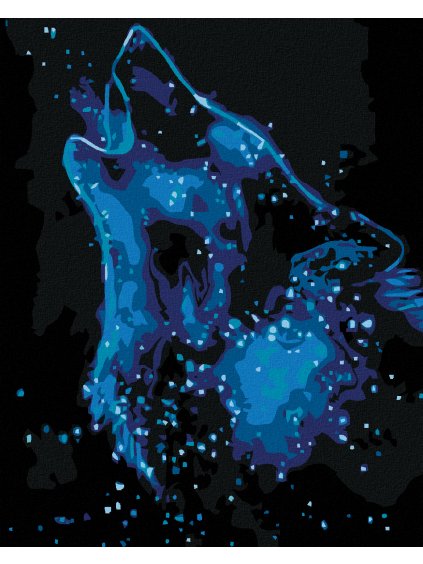 Diamantové maľovanie - HNEDÝ VLK (Rámovanie bez rámu a bez vypnutia plátna, Rozmer 40x50 cm)