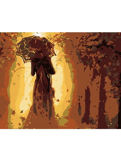 Diamantové maľovanie - ŽENA SO SLNEČNÍKOM (Rámovanie bez rámu a bez vypnutia plátna, Rozmer 40x50 cm)