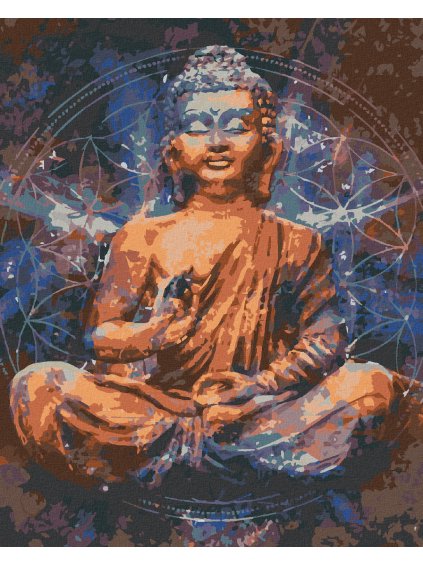 Diamantové maľovanie - HVIEZDNY BUDDHA III