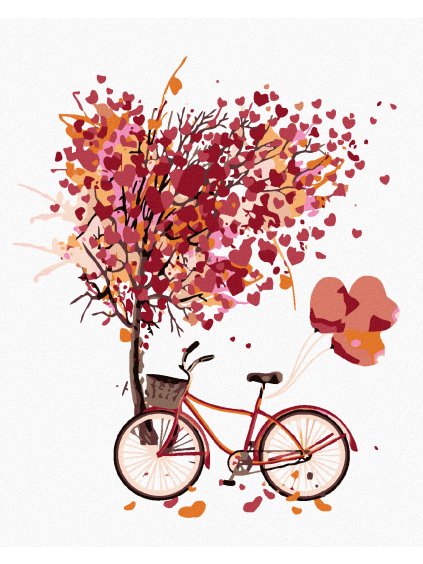 Diamantové maľovanie - KOLO LÁSKY (Rámovanie bez rámu a bez vypnutia plátna, Rozmer 40x50 cm)