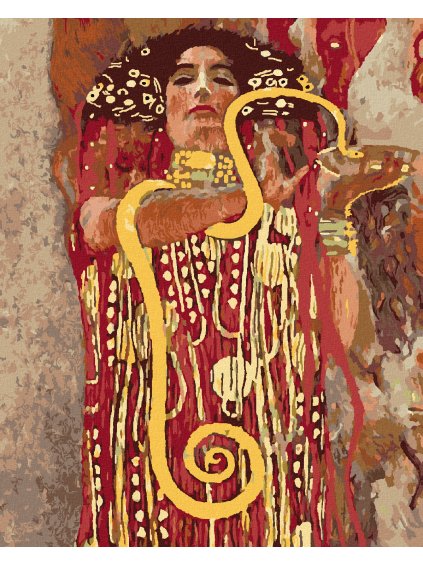 Diamantové maľovanie - HYGEIA (G. KLIMT)