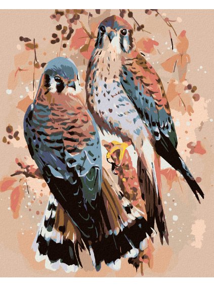 Diamantové maľovanie - DVE POŠTOLKY (Rámovanie bez rámu a bez vypnutia plátna, Rozmer 40x50 cm)