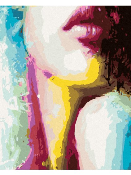 Diamantové maľovanie - FAREBNOSŤ (Rámovanie bez rámu a bez vypnutia plátna, Rozmer 40x50 cm)