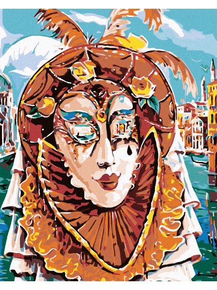 Diamantové maľovanie - KARNEVAL V RIU (Rámovanie bez rámu a bez vypnutia plátna, Rozmer 40x50 cm)