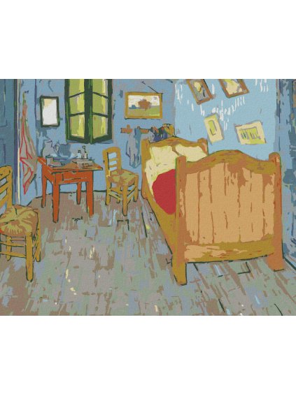 Diamantové maľovanie - SPÁLŇA V ARLES (VINCENT VAN GOGH)