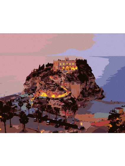 Diamantové maľovanie - TROPEA (Rámovanie bez rámu a bez vypnutia plátna, Rozmer 40x50 cm)