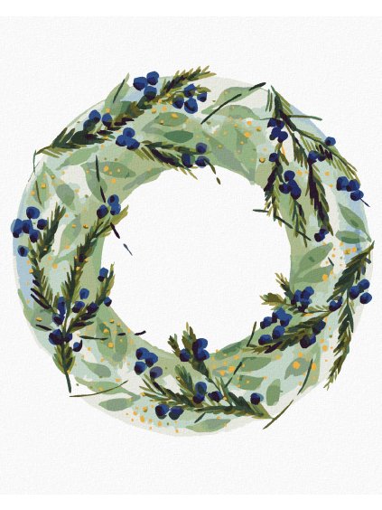 Diamantové maľovanie - VENIEC Z JALOVCA (ALEXANDRIA GILBERT) (Rámovanie bez rámu a bez vypnutia plátna, Rozmer 40x50 cm)