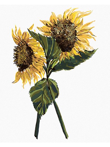 Diamantové maľovanie - SLNEČNICA (ALEXANDRIA GILBERT) (Rámovanie bez rámu a bez vypnutia plátna, Rozmer 40x50 cm)