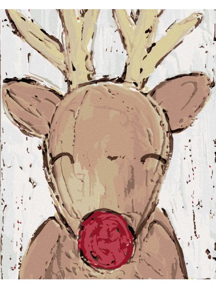 Diamantové maľovanie - SOB RUDOLF (HALEY BUSH) (Rámovanie bez rámu a bez vypnutia plátna, Rozmer 40x50 cm)