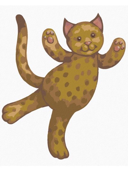 Diamantové maľovanie - PLYŠOVÝ JAGUÁR (SUE ELLEN BROWN) (Rámovanie bez rámu a bez vypnutia plátna, Rozmer 40x50 cm)