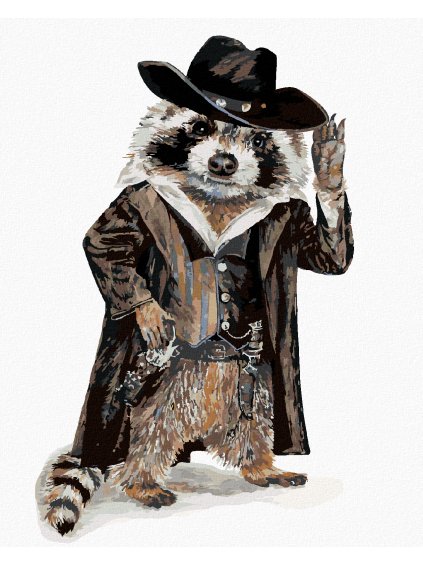 Diamantové maľovanie - MÝVAL KOVBOJ (HOLLY SIMENTAL) (Rámovanie bez rámu a bez vypnutia plátna, Rozmer 40x50 cm)