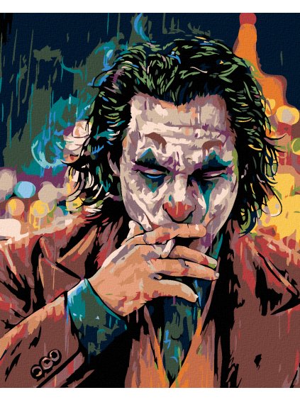 Diamantové maľovanie - JOKER (Rámovanie bez rámu a bez vypnutia plátna, Rozmer 40x50 cm)