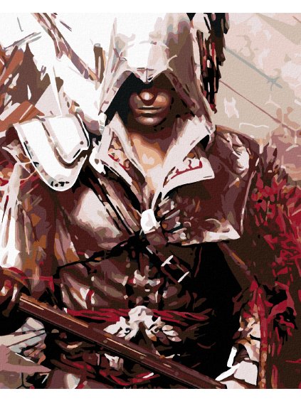 Diamantové maľovanie - ASSASSIN 02 (Rámovanie bez rámu a bez vypnutia plátna, Rozmer 40x50 cm)