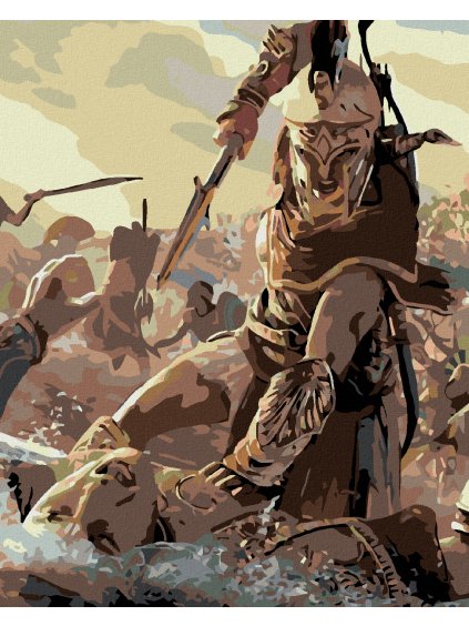 Diamantové maľovanie - ASSASSIN 05 (Rámovanie bez rámu a bez vypnutia plátna, Rozmer 40x50 cm)