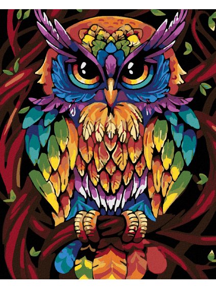 Diamantové maľovanie - FAREBNÁ VODNÁRKA (Rámovanie bez rámu a bez vypnutia plátna, Rozmer 40x50 cm)