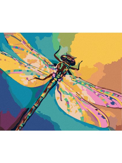 Diamantové maľovanie - FAREBNÁ TAŠKA (Rámovanie bez rámu a bez vypnutia plátna, Rozmer 40x50 cm)