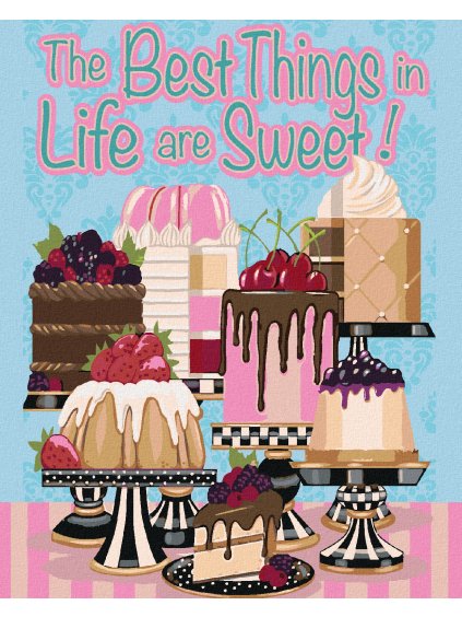 Diamantové maľovanie - TORTY (MARDELL SCHUSTER) (Rámovanie bez rámu a bez vypnutia plátna, Rozmer 40x50 cm)