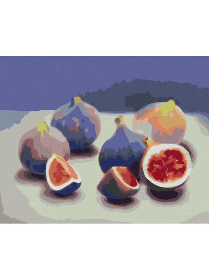 Diamantové maľovanie - FIGOVNÍK 2 (MYROSLAVA VOLOSCHUK) (Rámovanie bez rámu a bez vypnutia plátna, Rozmer 40x50 cm)
