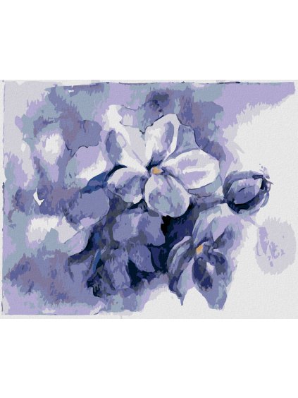 Diamantové maľovanie - JARNÝ NÁDYCH ORGOVÁNOV (Rámovanie bez rámu a bez vypnutia plátna, Rozmer 40x50 cm)