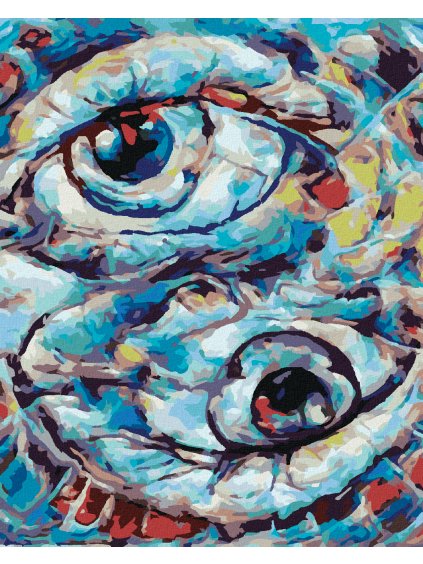 Diamantové maľovanie - ĽUDSKÉ SPOJENIE (Rámovanie bez rámu a bez vypnutia plátna, Rozmer 40x50 cm)