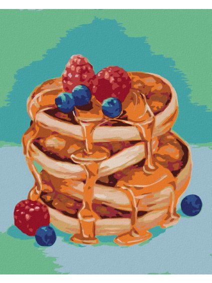 Diamantové maľovanie - LIEVANCE SO SIRUPOM (MYROSLAVA VOLOSCHUK) (Rámovanie bez rámu a bez vypnutia plátna, Rozmer 40x50 cm)