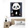 Diamantové maľovanie - PANDA (Rámovanie bez rámu a bez vypnutia plátna, Rozmer 40x50 cm)