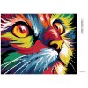 Diamantové maľovanie - MAČKA (Rámovanie bez rámu a bez vypnutia plátna, Rozmer 40x50 cm)