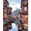 Diamantové maľovanie - BENÁTSKA NOC (Rámovanie bez rámu a bez vypnutia plátna, Rozmer 40x50 cm)