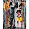Diamantové maľovanie - MICKEY MOUSE (Rámovanie bez rámu a bez vypnutia plátna, Rozmer 40x50 cm)