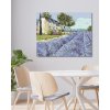 Diamantové maľovanie - LEVANDUĽOVÉ POLE I (Rámovanie bez rámu a bez vypnutia plátna, Rozmer 40x50 cm)