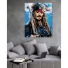 Diamantové maľovanie - JACK SPARROW II (Rámovanie bez rámu a bez vypnutia plátna, Rozmer 40x50 cm)