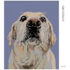 Diamantové maľovanie - LABRADOR (Rámovanie bez rámu a bez vypnutia plátna, Rozmer 40x50 cm)