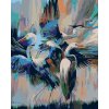 Diamantové maľovanie - VOLAVKY (Rámovanie bez rámu a bez vypnutia plátna, Rozmer 40x50 cm)