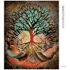 Diamantové maľovanie - DAROVANÝ STROM (Rámovanie bez rámu a bez vypnutia plátna, Rozmer 40x50 cm)
