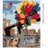 Diamantové maľovanie - PÚŠŤANIE BALÓNOV (Rámovanie bez rámu a bez vypnutia plátna, Rozmer 40x50 cm)