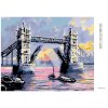 Diamantové maľovanie - TOWER BRIDGE LONDÝN (Rámovanie bez rámu a bez vypnutia plátna, Rozmer 40x50 cm)