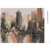 Diamantové maľovanie - VEŽIAKY VEĽKOMESTA (Rámovanie bez rámu a bez vypnutia plátna, Rozmer 40x50 cm)