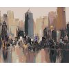 Diamantové maľovanie - VEŽIAKY VEĽKOMESTA (Rámovanie bez rámu a bez vypnutia plátna, Rozmer 40x50 cm)