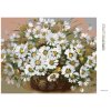 Diamantové maľovanie - KYTICA MARGARÉTIEK (Rámovanie bez rámu a bez vypnutia plátna, Rozmer 40x50 cm)