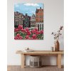 Diamantové maľovanie - TULIPÁNY V AMSTERDAME II (Rámovanie bez rámu a bez vypnutia plátna, Rozmer 40x50 cm)