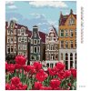 Diamantové maľovanie - TULIPÁNY V AMSTERDAME II (Rámovanie bez rámu a bez vypnutia plátna, Rozmer 40x50 cm)