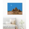 Diamantové maľovanie - PYRAMÍDY EGYPT (Rámovanie bez rámu a bez vypnutia plátna, Rozmer 40x50 cm)