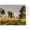 Diamantové maľovanie - ŽITO (IVAN SHISHKIN) (Rámovanie bez rámu a bez vypnutia plátna, Rozmer 40x50 cm)