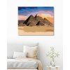 Diamantové maľovanie - EGYPT PYRAMÍDY (Rámovanie bez rámu a bez vypnutia plátna, Rozmer 40x50 cm)