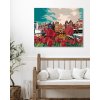 Diamantové maľovanie - TULIPÁNY V AMSTERDAME (Rámovanie bez rámu a bez vypnutia plátna, Rozmer 40x50 cm)