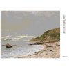 Diamantové maľovanie - LA POINTE DE LA HÈVE, SAINTE-ADRESSE (CLAUDE MONET) (Rámovanie bez rámu a bez vypnutia plátna, Rozmer 40x50 cm)