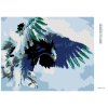 Diamantové maľovanie - LOVIACI OROL (Rámovanie bez rámu a bez vypnutia plátna, Rozmer 40x50 cm)